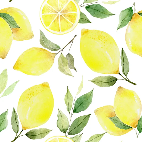 lemon, watercolor pattern, background, fruit, wallpaper, painting, drawing