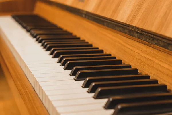 piano - close up view of piano keys