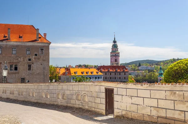 Torre del castillo de Cesky Krumlov, Cesky Krumlov, República Checa —  Fotos de Stock