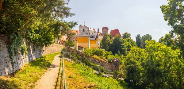 Torre del castillo de Kotnov en Tabor, República Checa —  Fotos de Stock