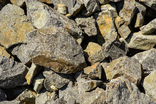 Montón Piedras Granito Cerca — Foto de Stock
