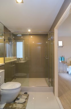 Lüks iç modern banyo