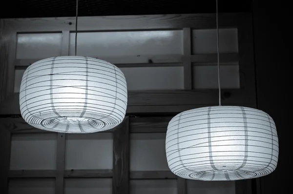 Luxus világítás dekoráció, Japán stílus — Stock Fotó