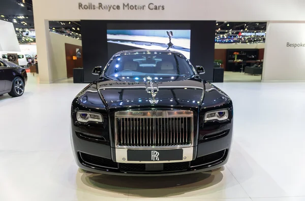 BANGKOK - 3 APRILE: Rolls Royce in scena al The 36 th Bangkok International Motorshow, lo scorso aprile. 3, 2015 in Bangkok, Thailandia — Foto Stock