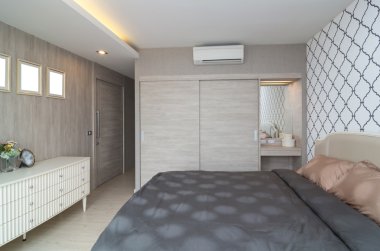  Lüks modern iç yatak odası
