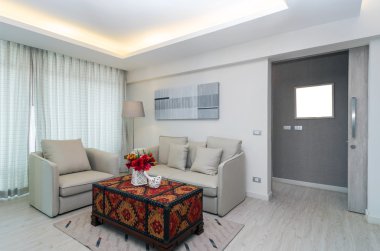 Lüks iç oturma odası 