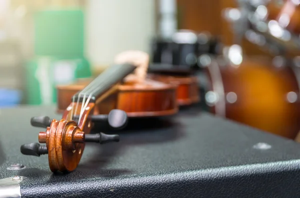 Instrumento musical para violín —  Fotos de Stock