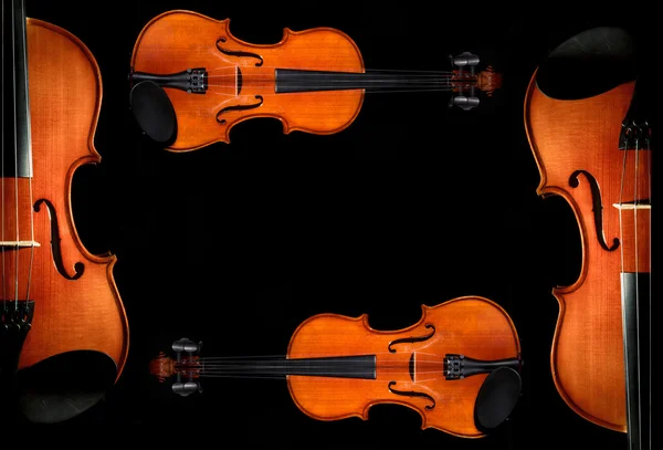Violen orkest muziekinstrumenten — Stockfoto