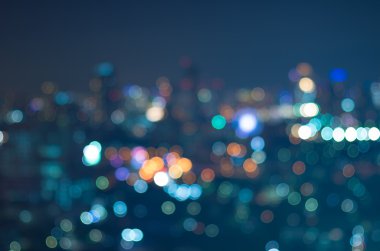 Bulanık cityscape arka plan