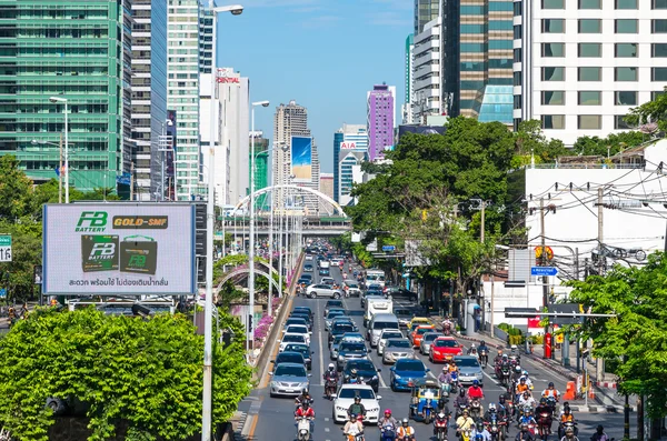 Trafic routier à Bangkok — Photo