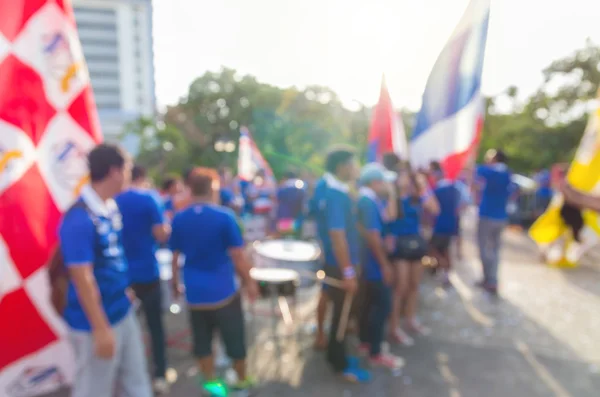 Fans im Sportstadion — Stockfoto