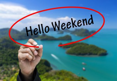Merhaba hafta sonu yazma el