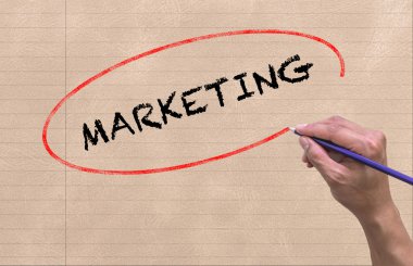 El yazma pazarlama kelime