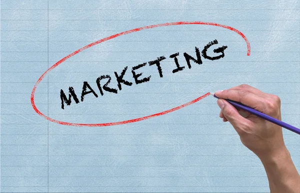 El yazma pazarlama kelime