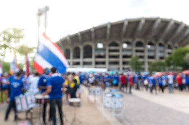 Müzik aleti ile Fanlar spor 