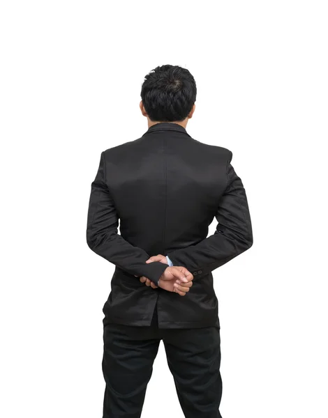 Back side of businessman — Stock Photo, Image