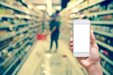 El holding hareket eden smartphone 