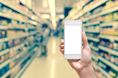 El holding hareket eden smartphone 