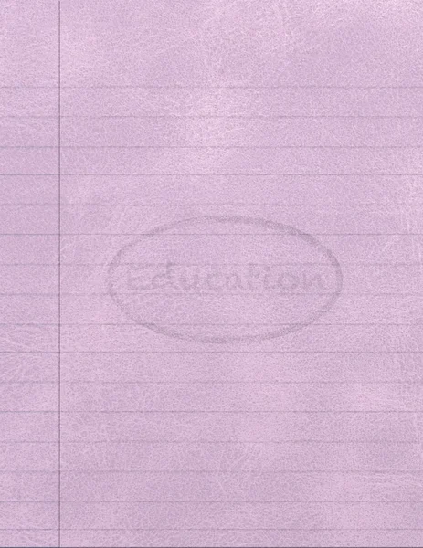 Cuaderno de papel con marca de agua Educación —  Fotos de Stock