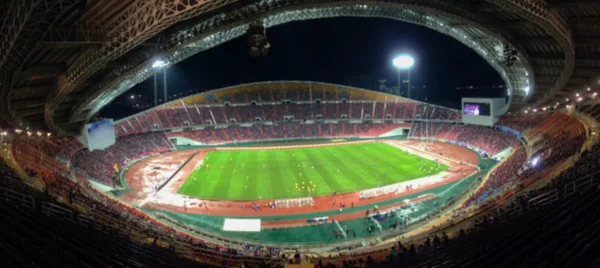 Sport fans at stadium — Stock Photo, Image