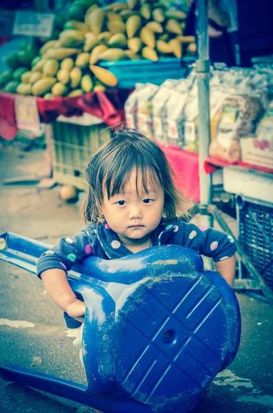 Unidentified Child of Mountaineer — Stock Photo, Image