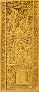 Closeup tahta duvar resmi 