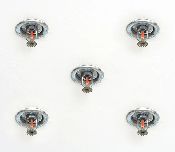 Set of fire sprinkler — Stock Photo, Image