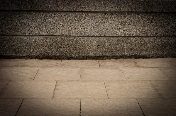 Granit mur och marken, abstrakt bakgrund — Stockfoto