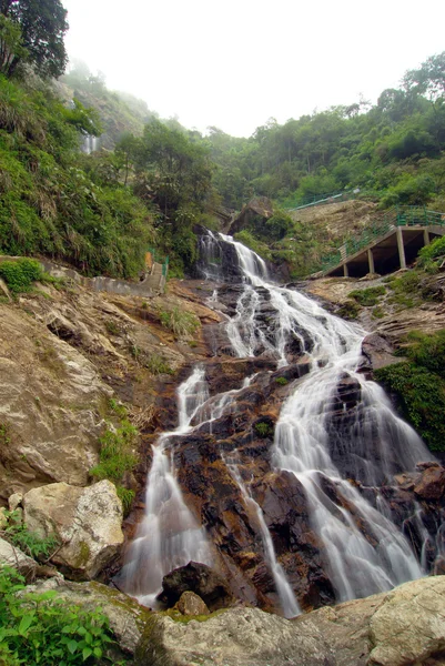Thac Bac o cascada de plata en Sapa, Vietnam — Foto de Stock