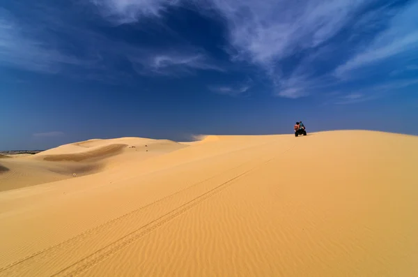 Sand dunes at muine, vietnam — Stock Photo, Image