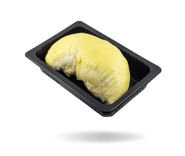 Durian sobre fondo blanco, Rey de frutas —  Fotos de Stock