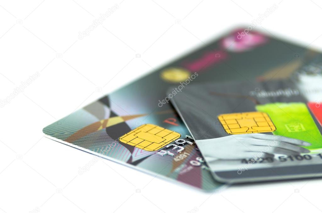 Closeup Credit card