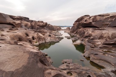 Sam Pan Bok Büyük Kanyonu, Ubon Ratchathani, Tayland