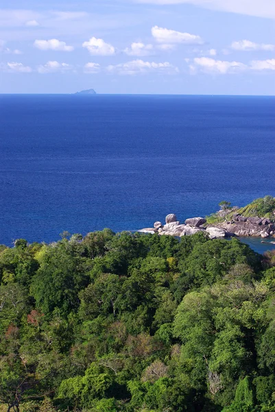 Ovansida av Similan-öarna, Andamansjön, Thailand — Stockfoto