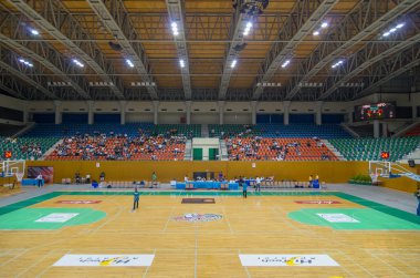 Bangkok - Asean Basketb sırasında Temmuz 16:Thai Japon Stadyumu