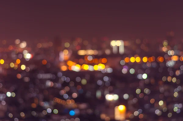 Cityscape fundo, desfocado foto bokeh — Fotografia de Stock