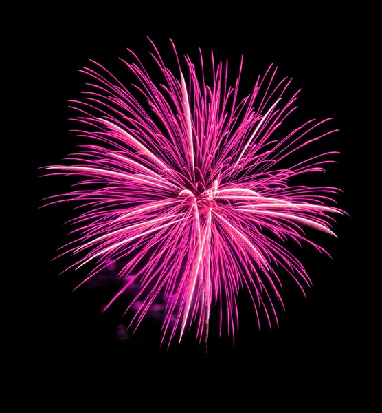 Fuochi d'artificio multicolore — Foto Stock