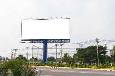 Yeni reklam için boş Pano