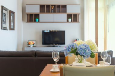 Lüks tasarım iç oturma odası