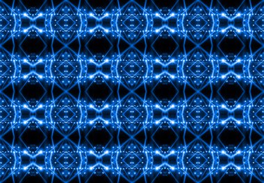 konser aydınlatma karanlık bir arka plan karşı seamless modeli