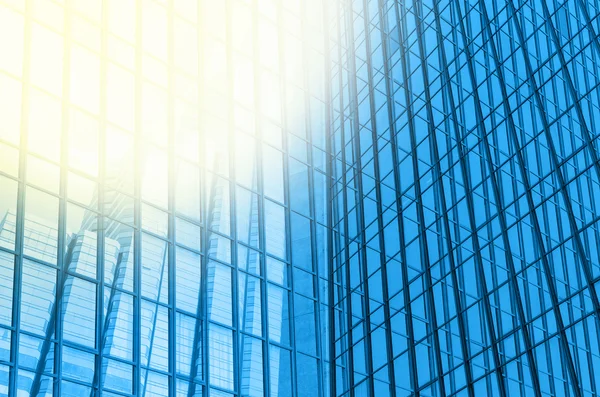 Vidro moderno de construção de negócios de arranha-céus, conceito de negócio — Fotografia de Stock