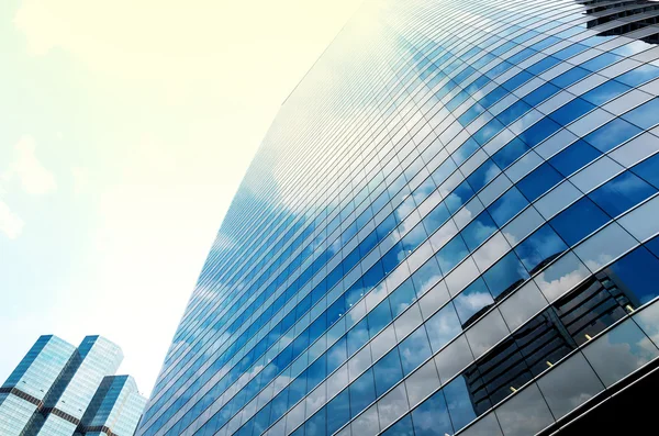 Modern business building glass of skyscrapers, Business concept — Stock Photo, Image