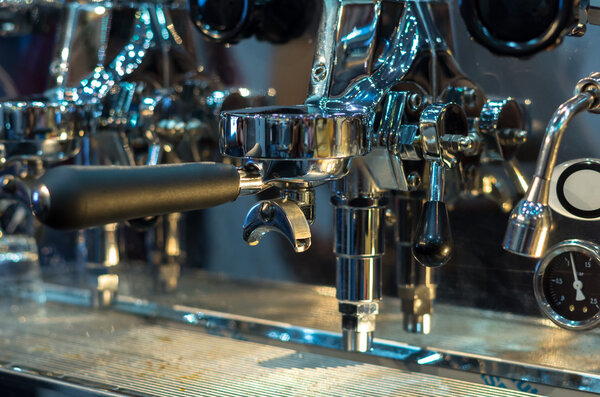 Espresso coffee machine shop
