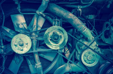 Eski motor detayları