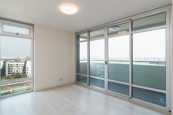 Leeg interieur Bed kamer in een nieuw appartement — Stockfoto