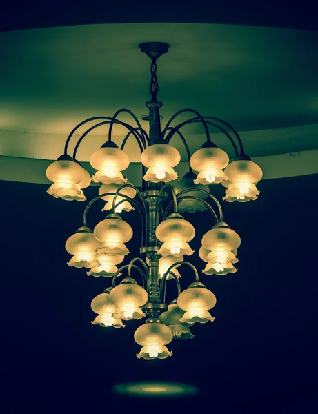 Luxury lighting art decoration — Stock Photo, Image