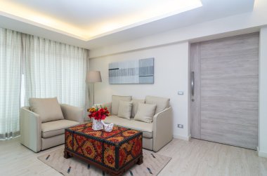 lüks iç oturma odası