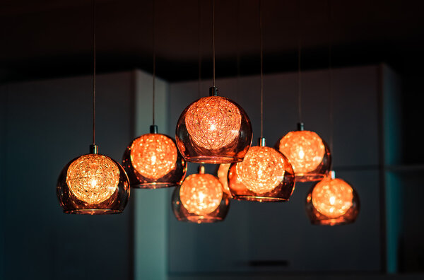 Luxury lighting decoration architecture art