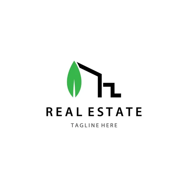 Real Estate Logo Icon Design — Stock Vector