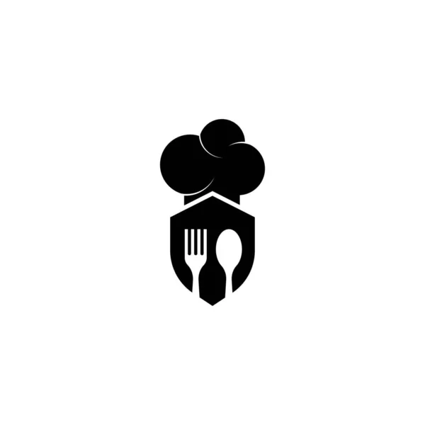 Logo Vektör Şablonu Dizaynı Pişiriliyor — Stok Vektör